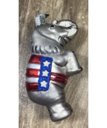 GOP Elephant Christmas Holiday Ornament OWC - $242.26 MXN