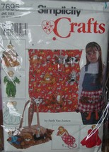 Sewing Pattern 7695 Clothing &amp; Accessories for Beanie Babies &amp; Small Bea... - $3.99