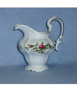 Johann Haviland Moss Rose Creamer 8 ounce  Gold Trim - $12.00