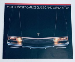 1983 Chevrolet Caprice Classic Dealer Showroom Sales Brochure Guide Catalog - £7.43 GBP
