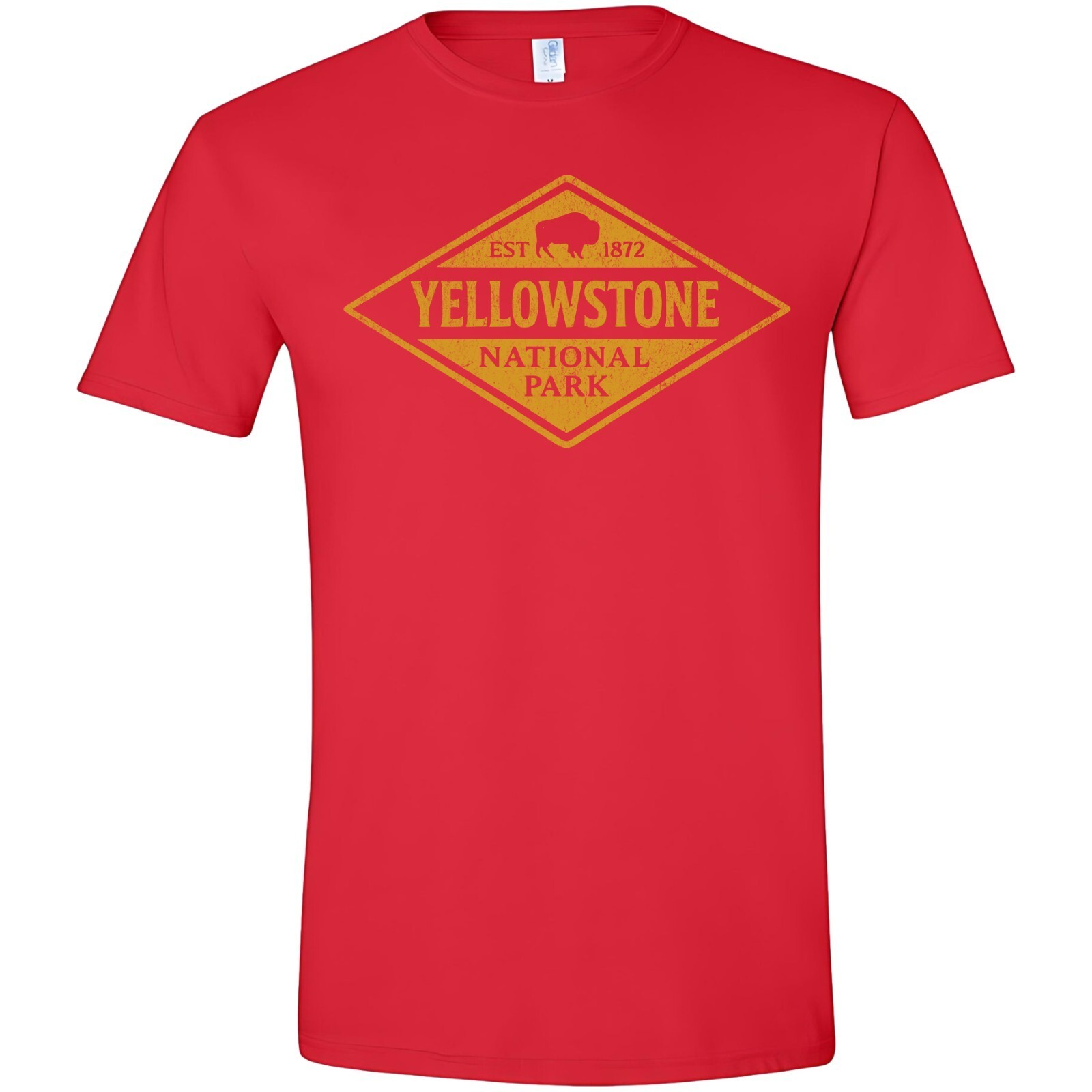 Yellowstone National Park Wyoming T-shirt Bison - $24.99