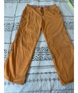 Vintage 90’s Zana Di Women’s Size 13 Orange Y2K Rare Baggy Cargo Pants - $65.00