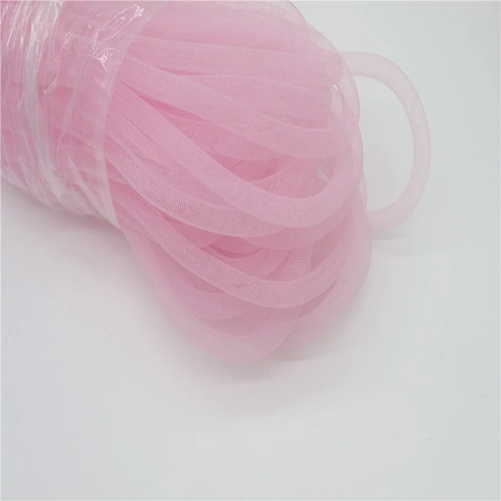 8mm Mesh Colorful Tube Tubular Horsehair Crinoline Tubes -8mm C036 Matte... - $257.03 MXN