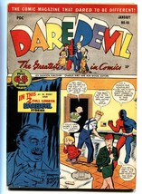 Daredevil #40 comic book 1947-Lev Gleason-2 Superhero stories-high grade - $272.81