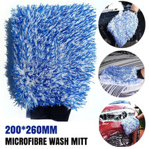 Microfiber Wash Mitt Luxury Car Washing Detailing Cleaning - $6.90