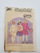 Simplicity 7865 Sewing Pattern Girls Child Cinderella Dress Vintage Cut Size 7 - $7.88