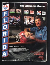 Florida vs. Alabama Football Program-NCAA 9/14/1991-Ben Hill Griffin Stadium-... - £48.07 GBP