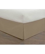 Cotton Rich 200TC 14&quot; Bedskirt Mocca Full 54&quot;x75&quot; - $32.53 CAD