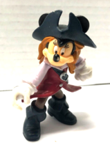 Disney Pirates of the Caribbean Minnie Mouse 2 1/4&quot; Cake Topper PVC Figure - £3.95 GBP