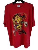 Rob Zombie Say You Love Satan Vintage Sheri Moon Demonoid 2002 Red Size XL - $63.35