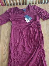 Isabella And Oliver A Pea In A Pod Maroon Size 3 Dress - £149.53 GBP