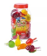 TIK TOK CANDY mini frutitas Fruits Jelly TikTok Snack many flavors 55 pcs - £23.55 GBP