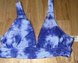 Small Aerie Blue Tie-Dye  Crop Bikini Top BNWTS $34.95 - £15.98 GBP