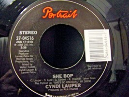 Cyndi Lauper-She Bop / Witness-45rpm-1983-EX - £2.37 GBP