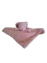 Koala Baby Pink Floppy Ear Bunny Lovey Security Blanket Rattle - $13.36