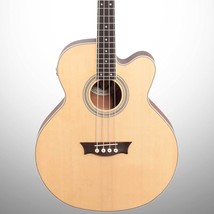 Natural Dean Eabc Cutaway Acoustic-Electric Bass Guitar. - £308.66 GBP