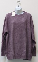 A New Day Women&#39;s Slouchy Mock Turtleneck Sweater Purple Large NWT - £15.59 GBP