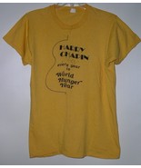 Harry Chapin Autographed Concert Tour Shirt Vintage 1970&#39;s Single Stitch... - $499.99