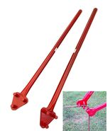 Lot Two 36&quot; Rebar Bender #5 Grade 60 (5/8&quot; Dia.) Capacity Light Duty Rod... - $1,269.31 MXN