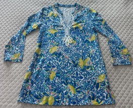 Lilly Pulitzer Kaia Knit Tunic Zest for Life Size XS EUC - $29.98