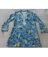 Lilly Pulitzer Kaia Knit Tunic Zest for Life Size XS EUC - $547.57 MXN
