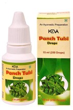 Keva Panch Tulsi Drops - 15Ml (pack of 2) free shipping world - £13.27 GBP