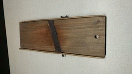 Vintage Wooden Kraut Cabbage Slaw Cutter Slicer Shredder Primitive - $730.59 MXN
