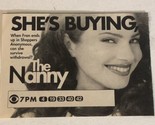 The Nanny Tv Guide Print Ad Fran Drescher TPA11 - $5.93