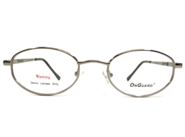 OnGuard Safety Eyeglasses Frames OG093 Gunmetal Z87-2 Side Shields 50-21-135 - £29.23 GBP