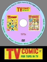 TV Comic from the 1970s on DVD. UK Classic Comics. Nostalgia. Collectible. - £4.90 GBP