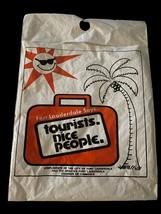 Vintage Ft Lauderdale Chamber Of Commerce Tourist Store Souvenir Bag Pla... - $11.94