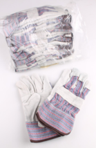 Sicherheit Split Rindsleder Schweißen Manschette Leder Handschuhe Palm 1... - $559.71 MXN