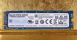Toshiba 256GB PCle M.2 SATA Internal SSD THNSNJ256G8NY - $45.88