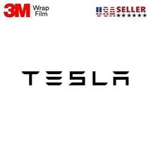 Tesla Logo 3M 1080/2080 Vinyl Sticker Window Laptop Wheel Rim 1pc - £3.15 GBP+