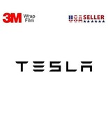 Tesla Logo 3M 1080/2080 Vinyl Sticker Window Laptop Wheel Rim 1pc - £3.14 GBP+