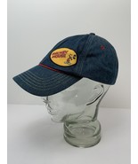 Mickey Mouse Denim Hat Disney Patch Accent Stitching Adjustable Excellent - $349.67 MXN