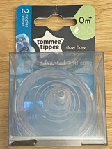Tommee Tippee 0+ Months Slow Flow Nipples *NEW* bb1 - £8.66 GBP
