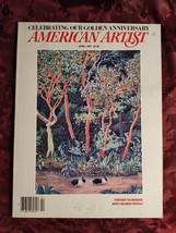 American ARTIST April 1987 Bet Borgenson Sheila Harrington James Devore - £7.74 GBP