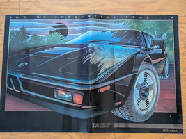 1982 BMW M1 Mylar Comp T/A High Tech Radials B F Goodrich Car Poster 24 ... - $2,912.33 MXN