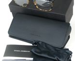 D&amp;g Dolce&amp;Gabbana DG 3283 3141 Demi Tortue Lunettes 53-20-145 Italie - $110.61