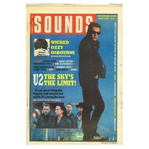 Sounds Magazine October 22 1988 npbox138  U2 The sky&#39;s the limit - £7.78 GBP