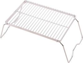 Campfire Grill 304 Stainless Steel Grate, Folding Camping Grill Heavy, Large - $43.96