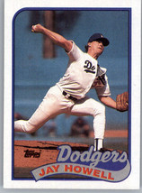 1989 Topps 425 Jay Howell  Los Angeles Dodgers - £0.77 GBP