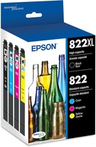 Epson 822 Durabrite Ultra Ink High Capacity Black &amp; Standard Color, 4834 - $113.99