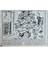 WHEATIES - 1946 Vintage Print Ad - CHRISTMAS STOCKINGS-Breakfast of Cham... - $14.38