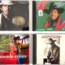 George Strait Country Christmas 4 CD Bundle Hits Pure Country Christmas Hallmark - $28.01