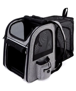 Pet Supplies Portable Breathable Double Shoulder Cat Bag, Foldable Puppy... - $73.82