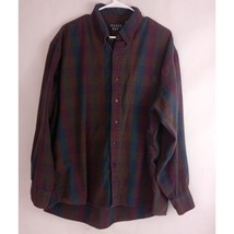 Vintage Trader Bay Men&#39;s Colorful Long Sleeve Shirt 2XL 100% Cotton - £15.44 GBP