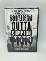 Straight Outta Compton (DVD, 2015) Dr. Dre Eazy-E Ice Cube MC Ren DJ Yella New - £6.09 GBP