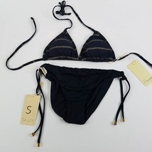 New Sauipe Womens 2 Piece Bikini Swim Suit Size Large GiGi Top Brooke Bo... - $24.74
